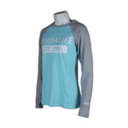 T288  環保t-shirt 設計 創意t-shirt訂做  插肩牛角袖 專業訂購T恤專門店     藍色  薄長t恤 T288  環保t-shirt 設計 創意t-shirt訂做  插肩牛角袖 專業訂購T恤專門店     藍色  薄長t恤